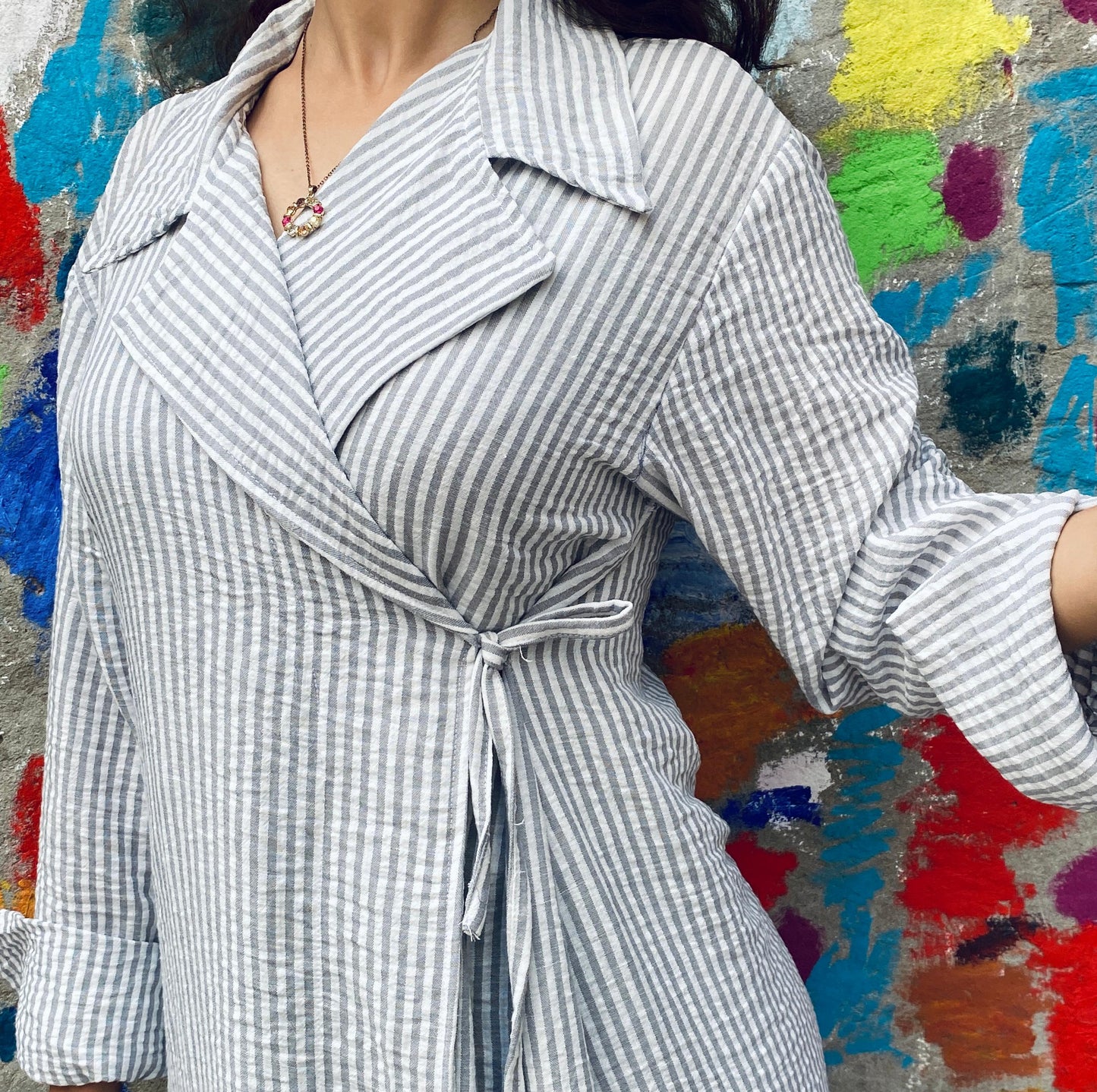 Robe line reyee fraîcheur et authenticité