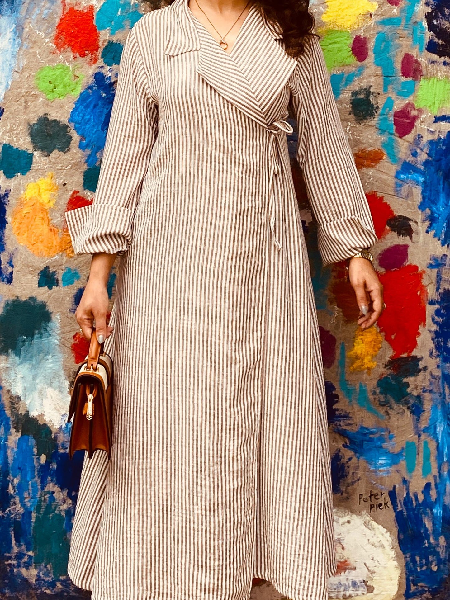 Robe line reyee fraîcheur et authenticité