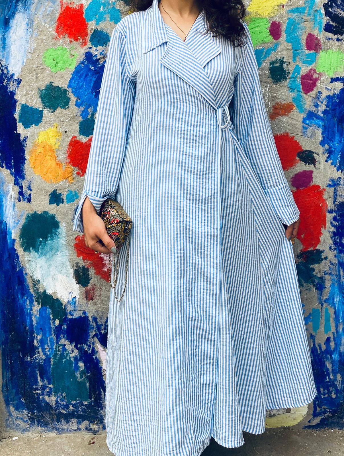 Robe line reyee  fraîcheur et authenticité