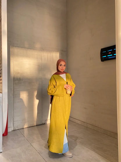 Robe oversize en lin – 3 façons de la porter